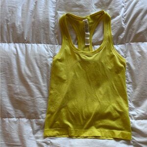 Lululemon yellow tank, size 4